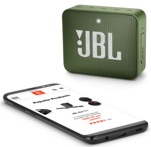 Портативна акустика JBL GO 2 Moss Green (JBLGO2GRN)