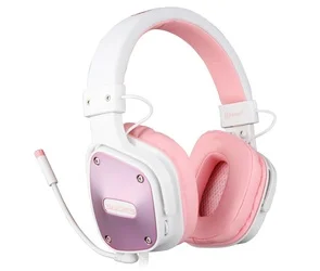 Фото: Гарнітура Sades SA-722 DPower White/Pink (SA722 White/Pink) № 2 | KTC