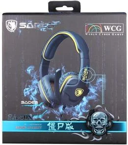 Фото: Гарнітура Sades SA-708 GPower Grey/Yellow (SA708 Grey/Yellow) № 4 | KTC