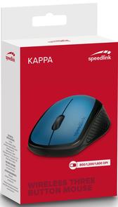 Миша SPEEDLINK Kappa Wireless Blue (SL-630011-BE)