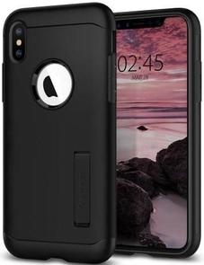 Чохол Spigen for iPhone XS - Slim Armor Black (063CS25136)