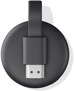 Медіаплеєр Google Chromecast 3nd Generation Black