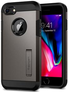 Чохол Spigen for Apple iPhone 7/8 - Tough Armor 2 Gunmetal (054CS22214)