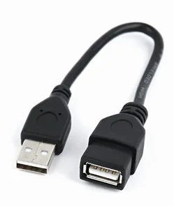 Фото: Кабель Cablexpert Premium AM / AF 15cm (CCP-USB2-AMAF-0.15M) № 2 | KTC