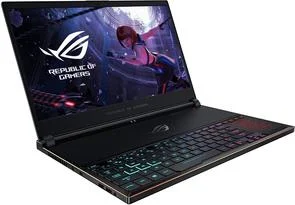 Фото: Ноутбук ASUS ROG Zephyrus S GX531GM-ES004R Black - 15.6" IPS Intel Core i7 / i7-8750H / DDR4 16 ГБ / SATA 3 SSD 512 ГБ / GeForce GTX 1060 № 2 | KTC