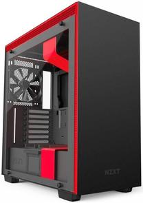 Корпус для ПК NZXT H700i Black/ Red (CA-H700W-BR)