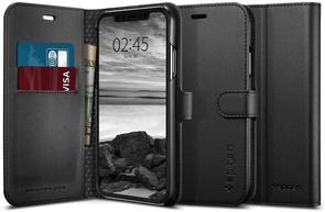 Чохол-книжка Spigen для Apple iPhone Xr - Wallet S Black