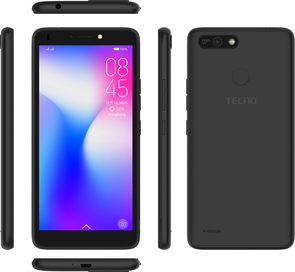 Смартфон TECNO B1P 1/8GB Midnight Black (4895180741876)