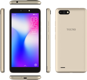 Смартфон TECNO B1 1/8GB Champagne Gold (4895180739903)