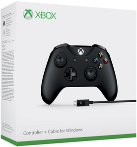 Геймпад Microsoft Xbox One Controller with USB Cable for Windows (4N6-00002)