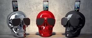 Фото: Портативна колонка Jarre Technologies AeroSkull HD Plus Glossy Red (ML81025) № 4 | KTC