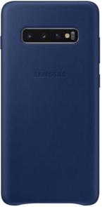 Чохол Samsung for S10 Plus G975 - Leather Cover Navy (EF-VG975LNEGRU)