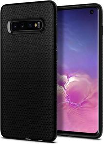 Чохол-накладка Spigen для Samsung Galaxy S10 - Case Liquid Air Matte Black