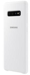 Чохол Samsung for Galaxy S10 Plus G975 - Silicone Cover White (EF-PG975TWEGRU)
