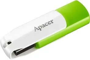 Фото: Флешка USB Apacer AH335 64GB Green/White (AP64GAH335G-1) № 2 | KTC