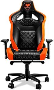 Крісло ігрове Cougar Armor Titan, Black/Orange