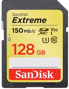 Карта пам'яті SanDisk Extreme SDXC 128GB SDSDXV5-128G-GNCIN