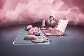 Фото: Мікрофон Razer Seiren X Quartz Pink (RZ19-02290300-R3M1) № 4 | KTC