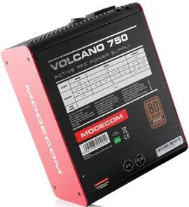 Фото: Блок живлення ModeCom 750W Volcano 750 Bronze (ZAS-MC85-SM-750-ATX-VOLCA) № 5 | KTC