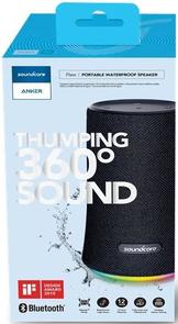 Портативна акустика Anker SoundCore Flare Plus Black (A3162Z11)