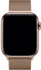 Ремінець Apple Milanese Loop for Apple Watch 44mm Gold (MTU72)