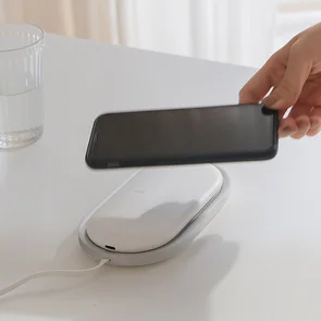 Фото: Батарея універсальна AUKKE Wireless PowerBank 105 5000mAh White (wireless power bank white) № 3 | KTC