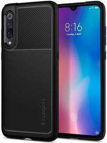 Чохол-накладка Spigen для Xiaomi Mi 9 - Rugged Armor Matte Black