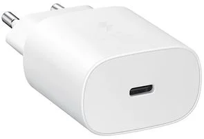 Фото: Зарядний пристрій Samsung EP-TA800XWEGRU 25W PD3.0 White with Type-C/Type-C № 2 | KTC