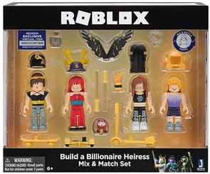 Ігрова фігурка Jazwares Roblox Mix&Match Set Build a Billionaire Heiress W3