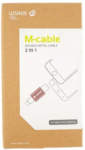 Фото: Кабель WSKEN AM / Lightning / microUSB 1m Rose Gold (MMAT-4 Rose Gold) № 3 | KTC