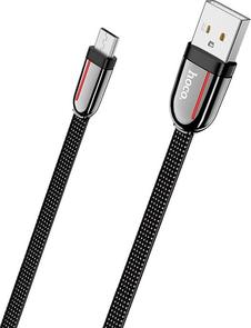 Кабель Hoco U74 Grand AM / Micro USB 1m Black (U74 Micro Black)