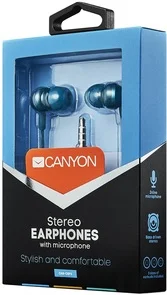 Фото: Навушники Canyon CNS-CEP3BG Blue/Green № 2 | KTC