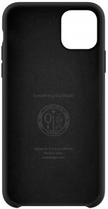 Чохол-накладка Spigen для iPhone 11 Pro - Silicone Fit Black