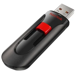 Фото: Флешка USB SanDisk Cruzer Glide 128GB Black/Red (SDCZ60-128G-B35) № 3 | KTC
