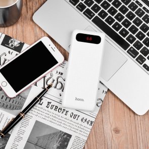 Батарея універсальна Hoco B20A 20000mAh White (B20A 20000 White)