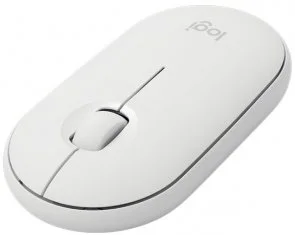 Фото: Миша Logitech Pebble M350 Wireless White (910-005716) № 2 | KTC