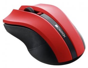 Мишка, Canyon CNE-CMSW05R Wireless, Red/Black