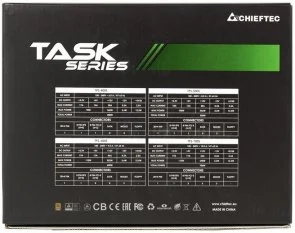Фото: Блок живлення Chieftec 600W Task TPS-600S № 2 | KTC