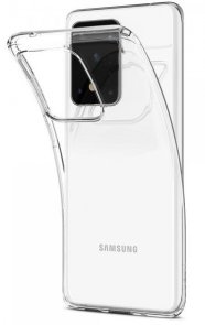 Чохол-накладка Spigen для Samsung Galaxy S20 Ultra - Crystal Flex Crystal Clear