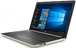Фото: Ноутбук HP 15-da0187ur 4MV00EA Pale Gold - 15.6" Intel Core i3 / i3-7020U / DDR4 4 ГБ / SATA 3 SSD 128 ГБ / GeForce MX110 № 3 | KTC