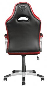 Крісло ігрове TRUST GXT 705 Ryon Gaming Chair Чорне з Червоними вставками PU шкіра, Метал.