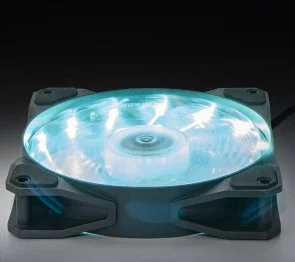 Фото: Кулер Frime Iris LED Fan 15LED Azure (FLF-HB120A15) № 2 | KTC