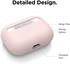 Чохол Elago for Airpods Pro - Liquid Silicone Case Pink