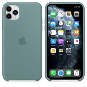 Чохол-накладка Apple для iPhone 11 Pro Max - Silicone Case Cactus