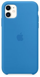 Чохол-накладка Apple для iPhone 11 - Silicone Case Surf Blue