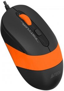 Миша A4tech FM10S Silent Black/Orange (FM10S Orange)