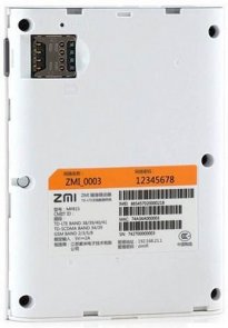 Батарея універсальна Xiaomi ZMI Powerbank 7800mAh with 3G/LTE White (MF855)