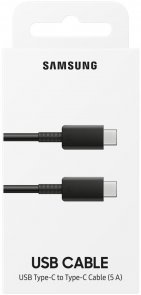 Кабель Samsung 100W Type-C / Type-C 1m Black (EP-DN975BBRGRU)