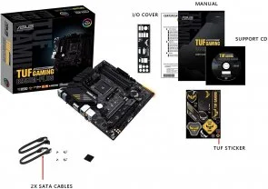 Фото: Материнська плата ASUS TUF GAMING B550M-PLUS № 4 | KTC
