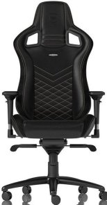 Крісло ігрове NOBLECHAIRS EPIC SERIES Чорне/Золоте